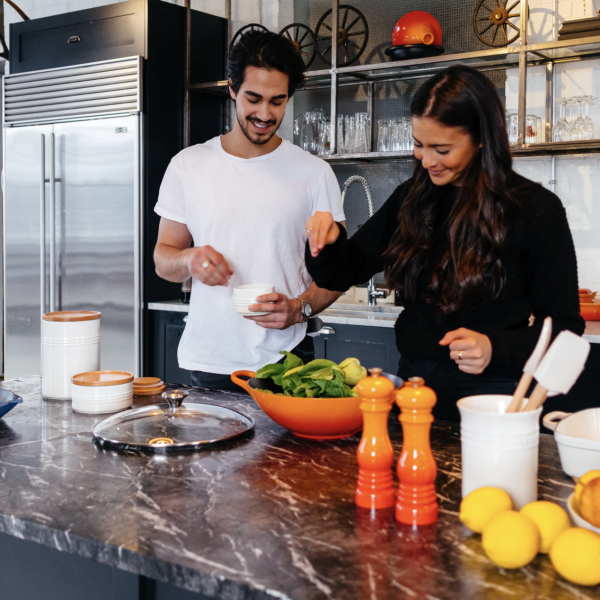 people cooking